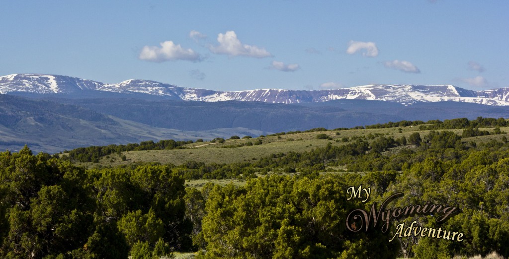 Part of the Uinta Mountain Range, Utah.